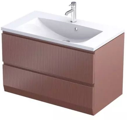 Oristo Brylant kast 79.6x45.5x50 cm hangend onder de wastafel OR36-SD2S-80-19R