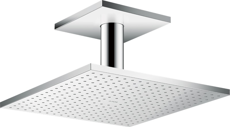 Axor ShowerSolutions regendouche met arm 30x30 cm vierkant chroom 35320000