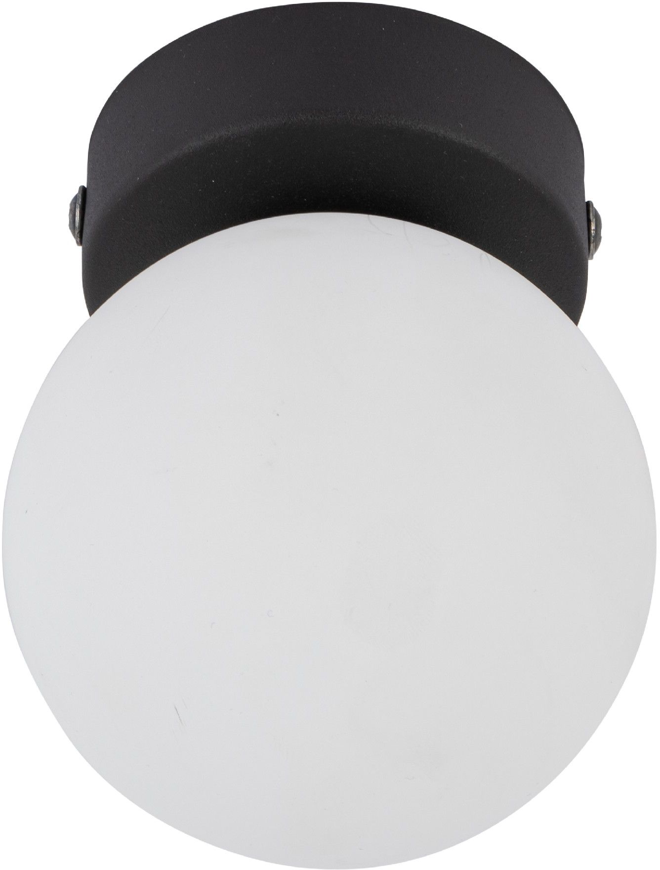 TK Lighting Vox plafondlamp 1x8 W zwart 5613