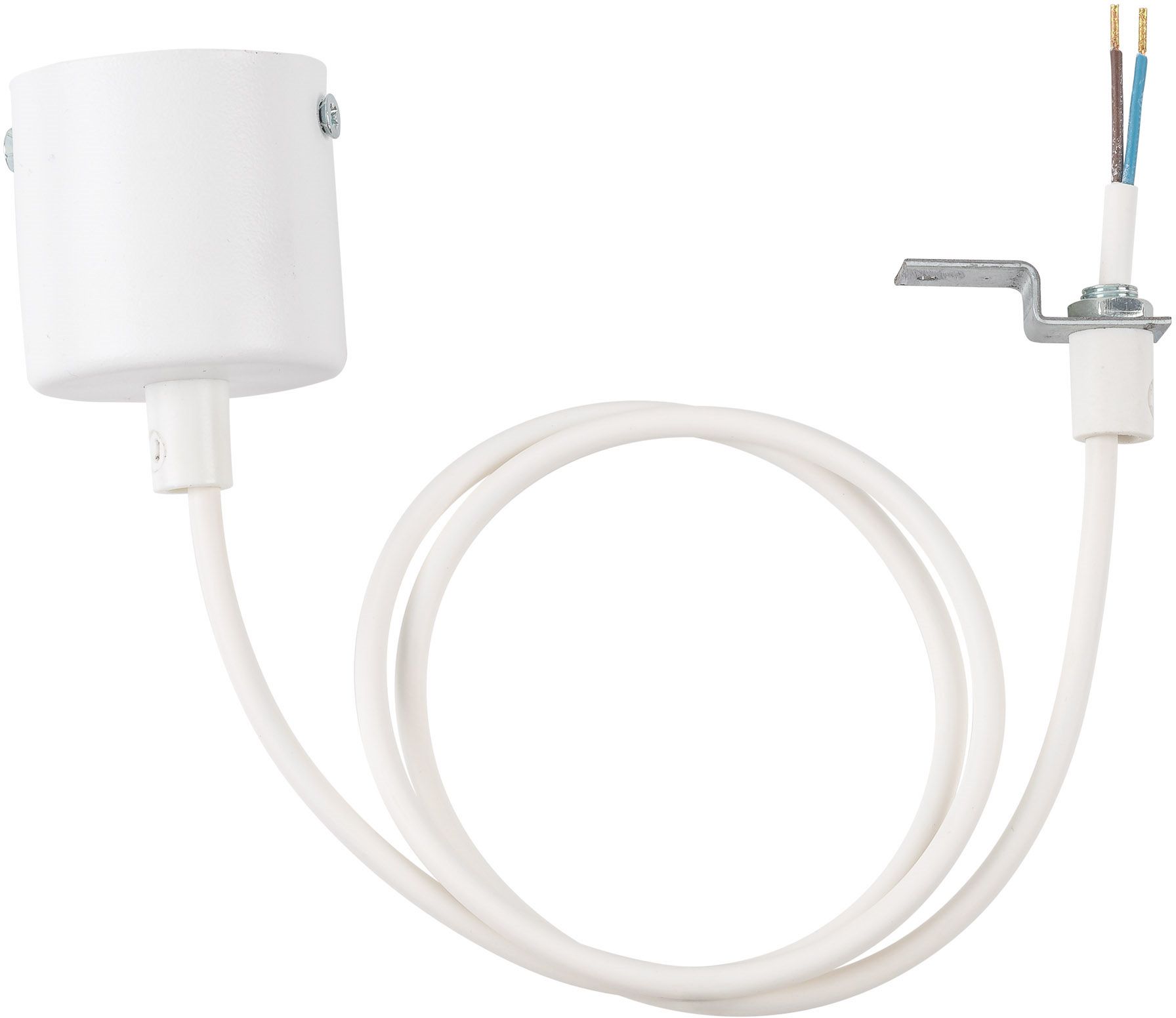 TK Lighting Tracer stroomkabel wit 5303
