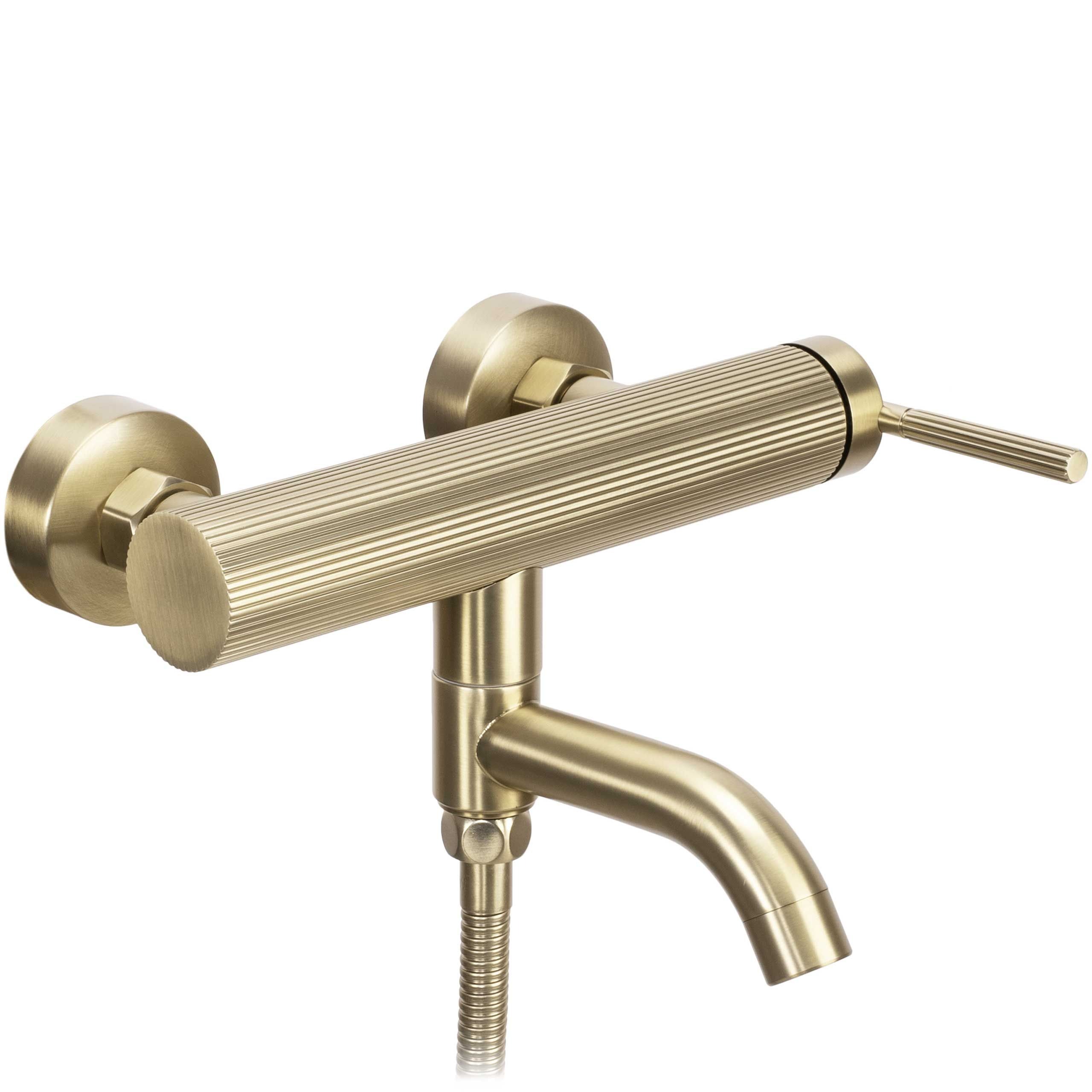Rea Argon bad- en douchekraan wand gouden REA-B7804
