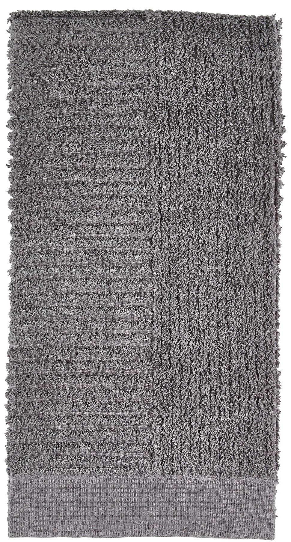 Zone Denmark Classic handdoek 100x50 cm katoen grijs 330307