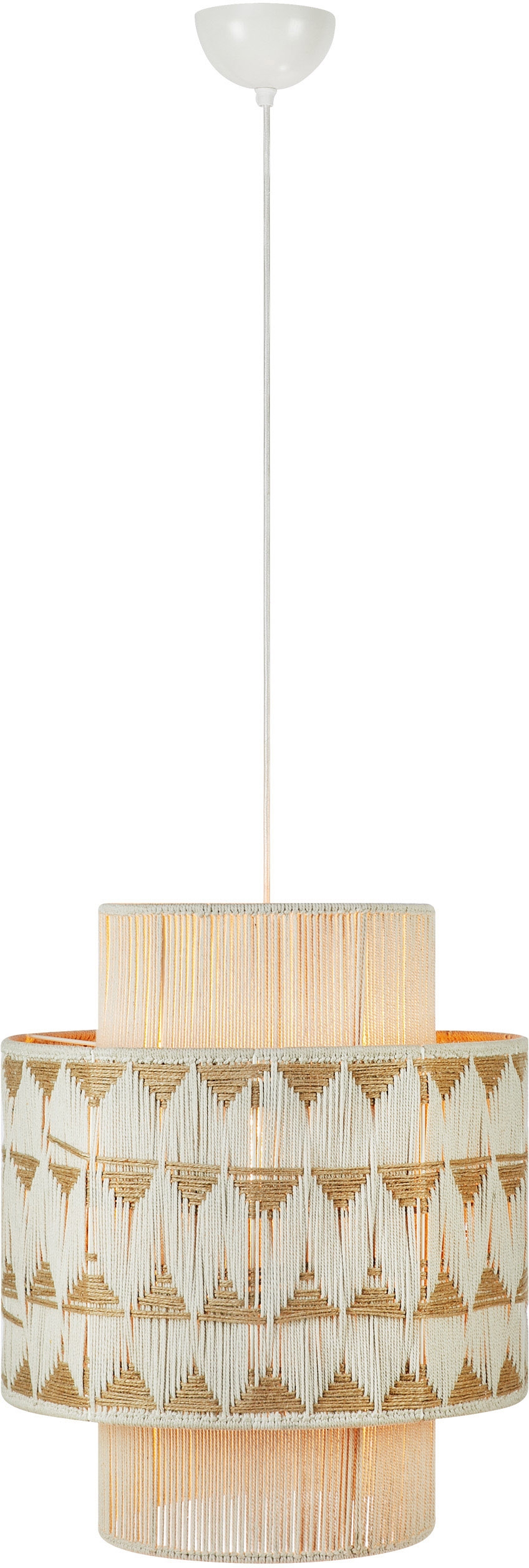 Markslöjd Ano hanglamp 1x40 W bruin-beige 108824