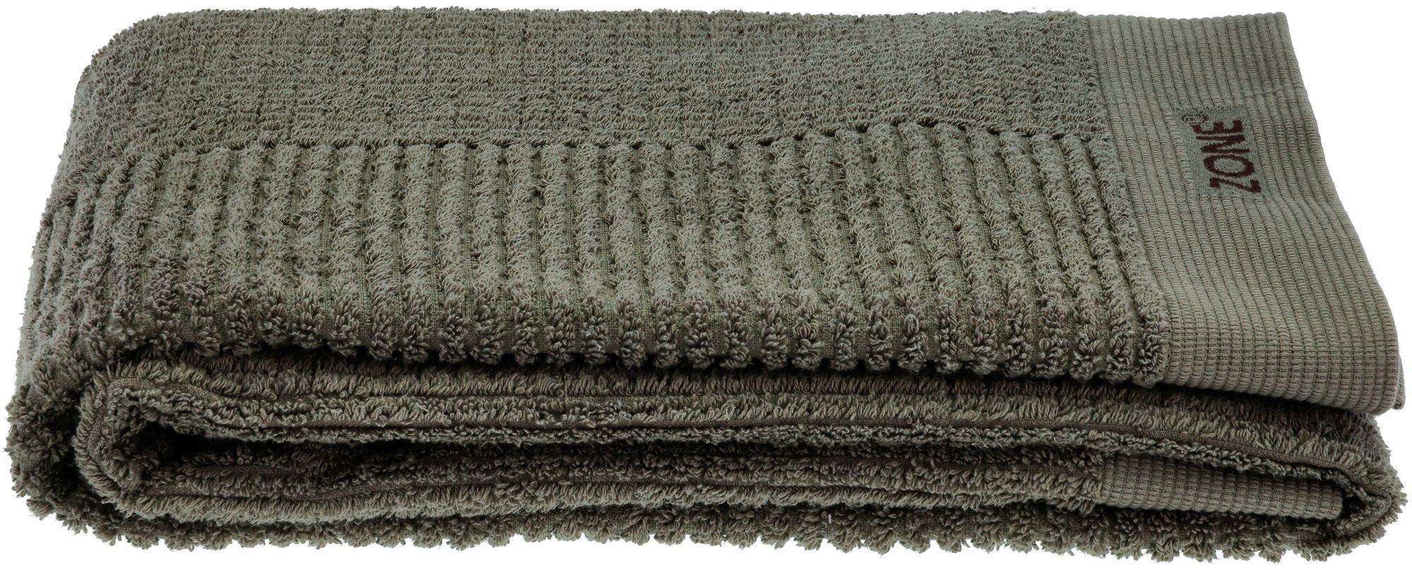 Zone Denmark Classic handdoek 140x70 cm katoen groen 26441