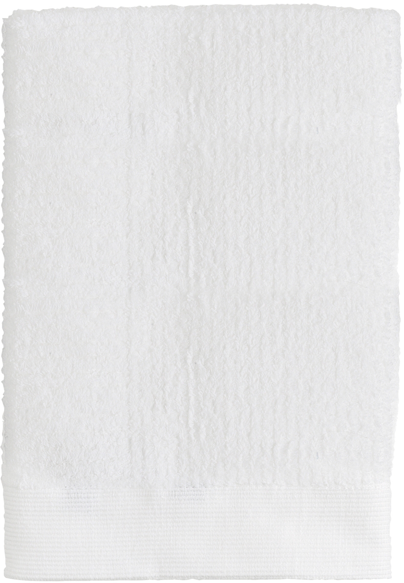 Zone Denmark Classic handdoek 70x50 cm katoen wit 330093