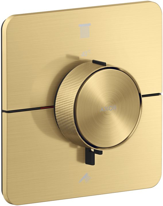 Axor ShowerSelect bad- en douchekraan inbouw met thermostaat gouden 36754250