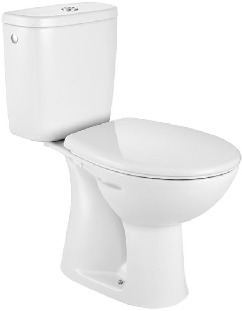 Roca Adele toiletpot staand wit glans A342196000