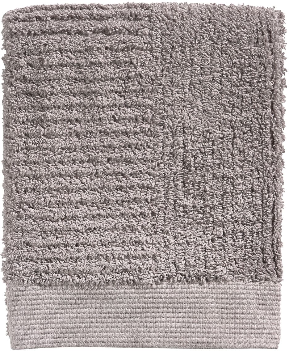 Zone Denmark Classic handdoek 70x50 cm katoen grijs 331185