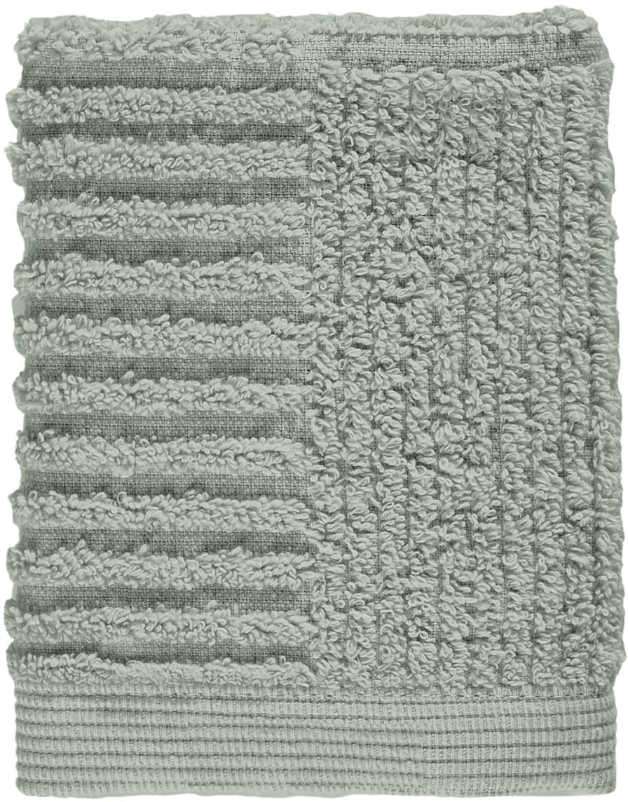 Zone Denmark Classic handdoek 30x30 cm katoen groen 15364