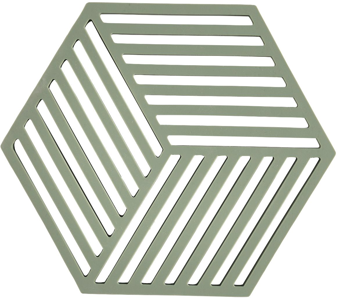 Zone Denmark Hexagon keukenstandaard 16x14x cm groen 31599
