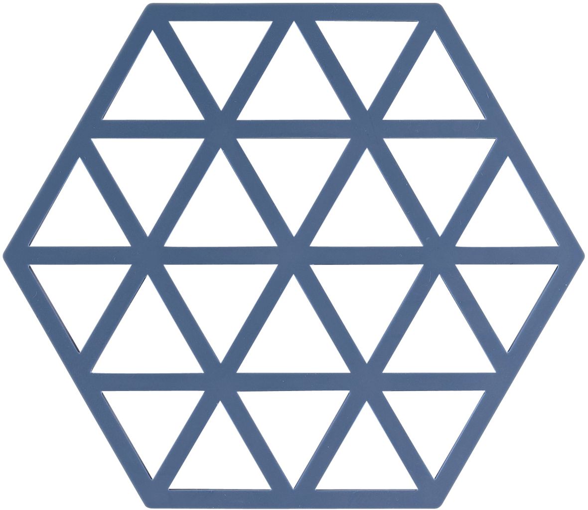 Zone Denmark Triangles keukenstandaard 16x14x cm blauw 330343