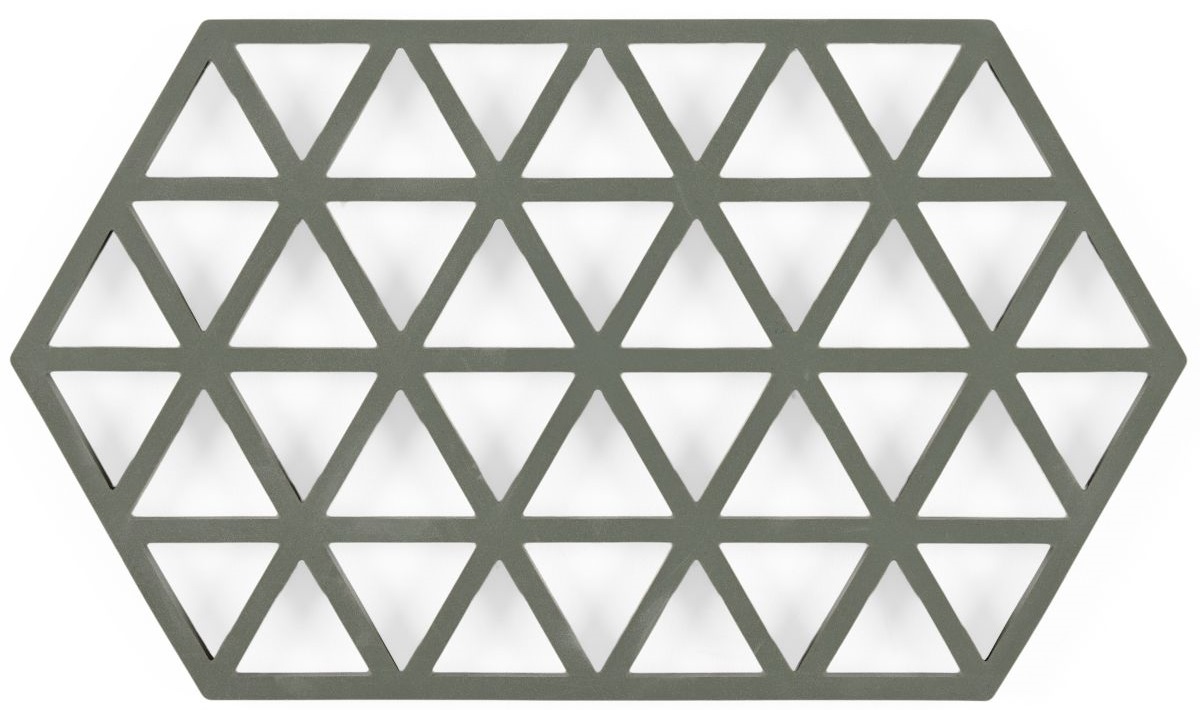 Zone Denmark Triangles keukenstandaard 24x14x cm groen 24360