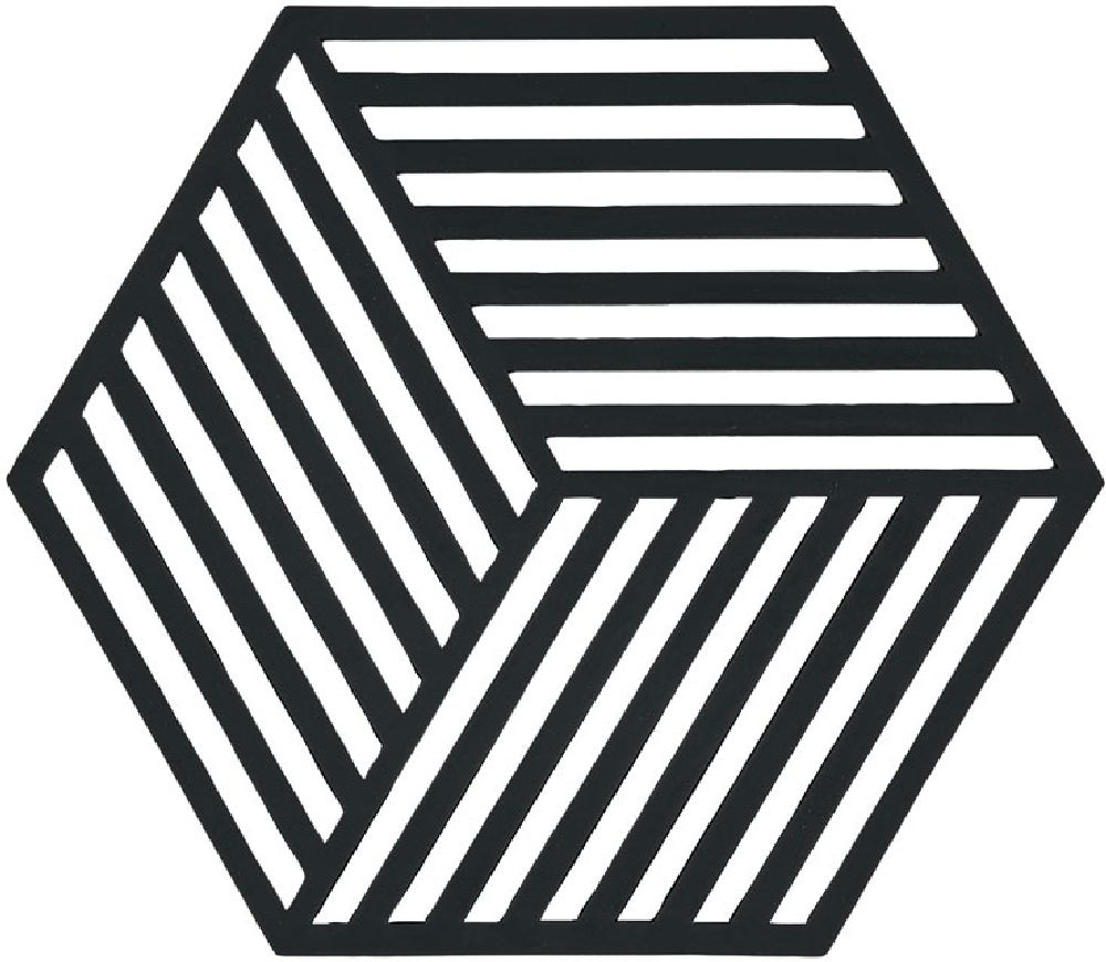 Zone Denmark Hexagon keukenstandaard 16x14x cm zwart 330135