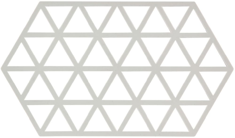 Zone Denmark Triangles keukenstandaard 38x24x1 cm grijs 330313