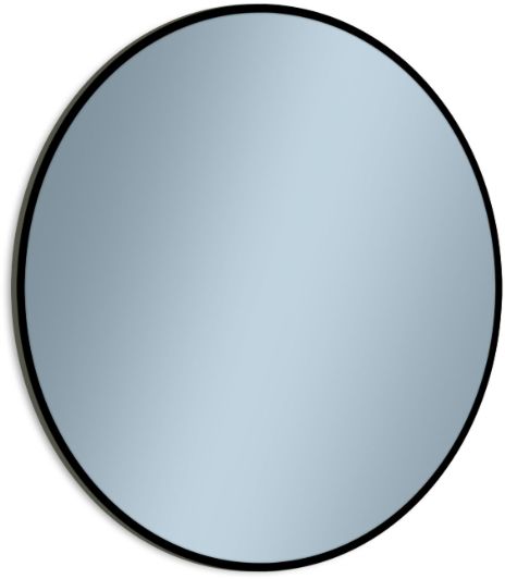 Venti Rondo Ambiente spiegel 70x70 cm rond zwart 5907722357175