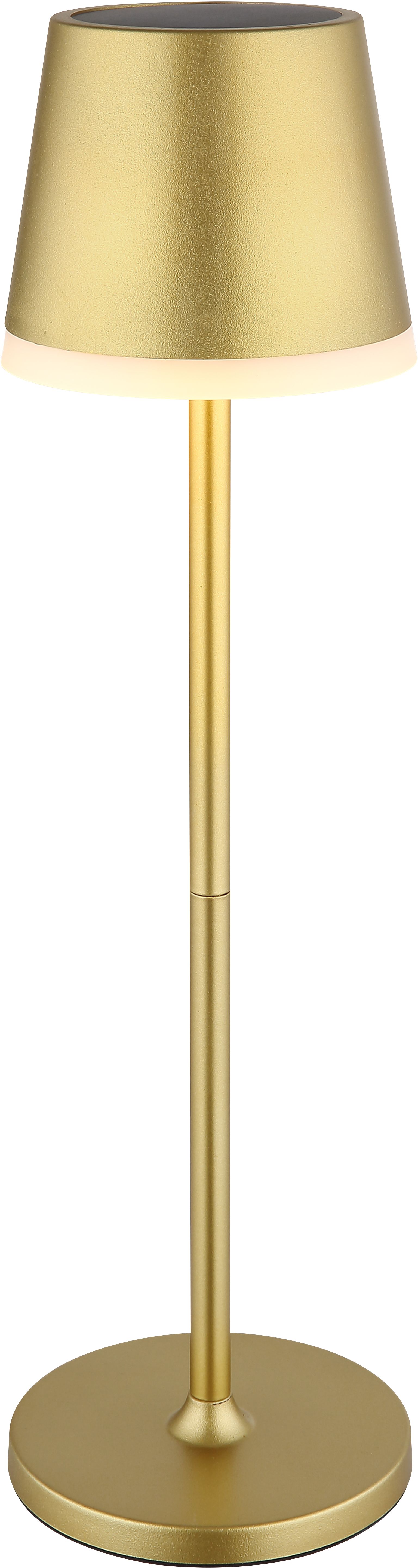 Globo Lighting Solar tafellamp op zonne-energie 1x0.06 W gouden 36637GM