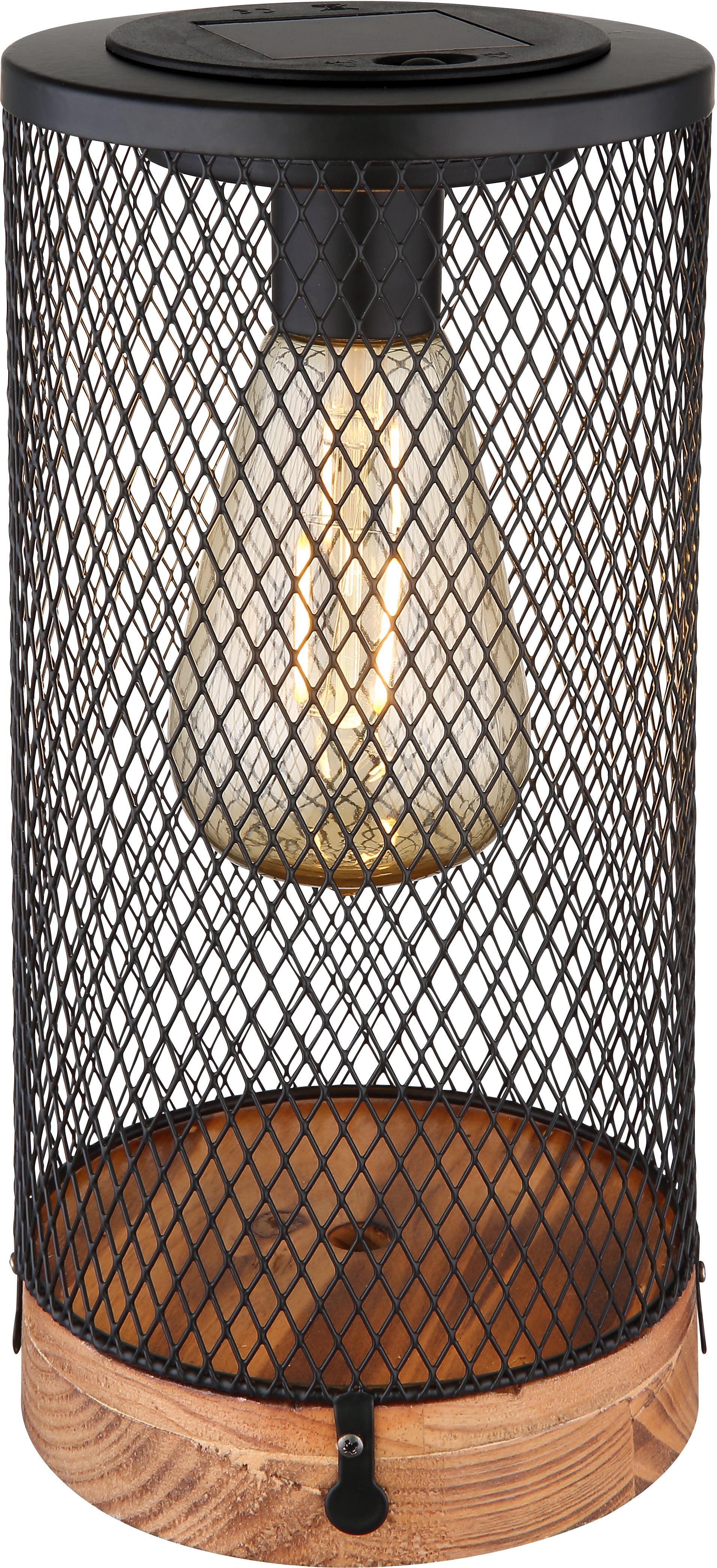 Globo Lighting Solar staanlamp 1x0.06 W zwart 36628