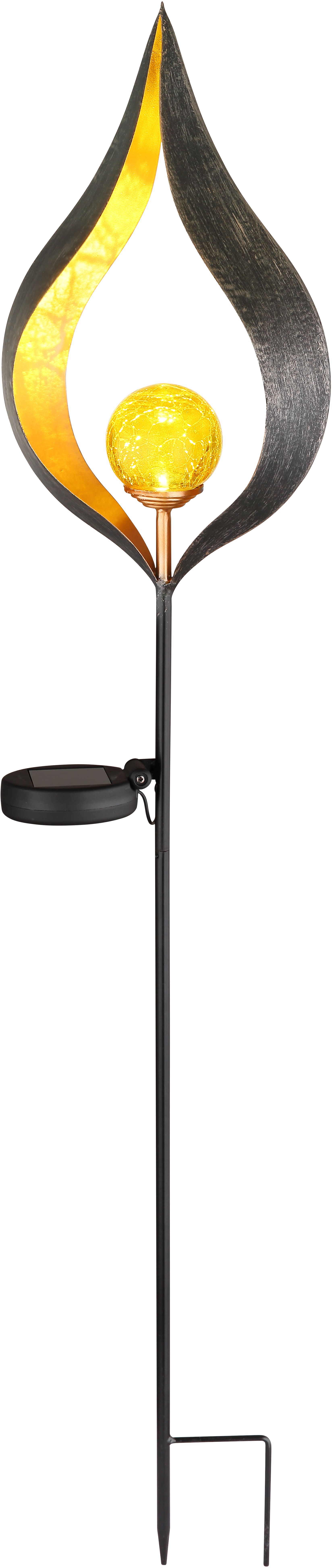 Globo Lighting Solar grondlamp 1x0.06 W bruin 33467