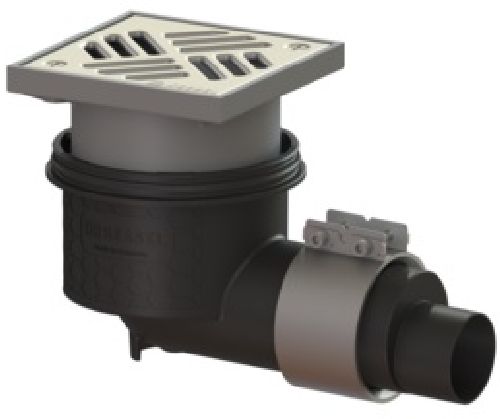 Kessel Ecoguss puntafvoer cm staal 48358.11