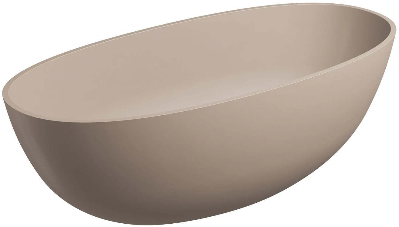 Omnires Shell M+ vrijstaand bad 160x75 cm ovaal SHELLWWDB