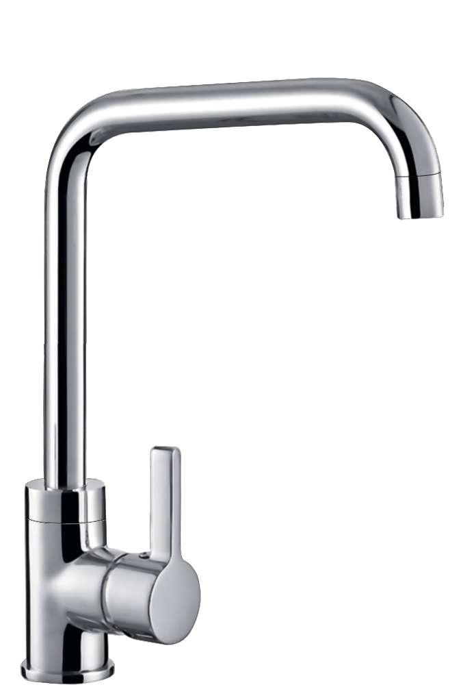 Pyramis SIlvio keukenkraan staand chroom 090929338