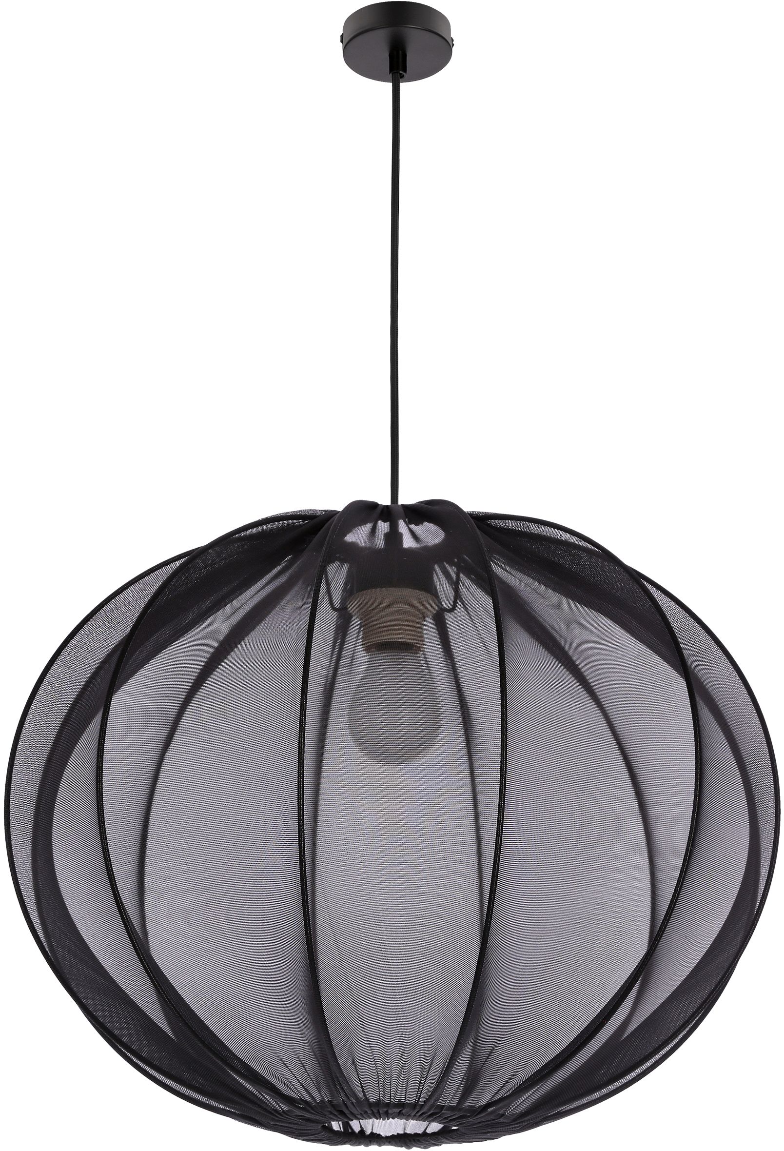 Candellux Mellow hanglamp 1x40 W zwart 31-41968