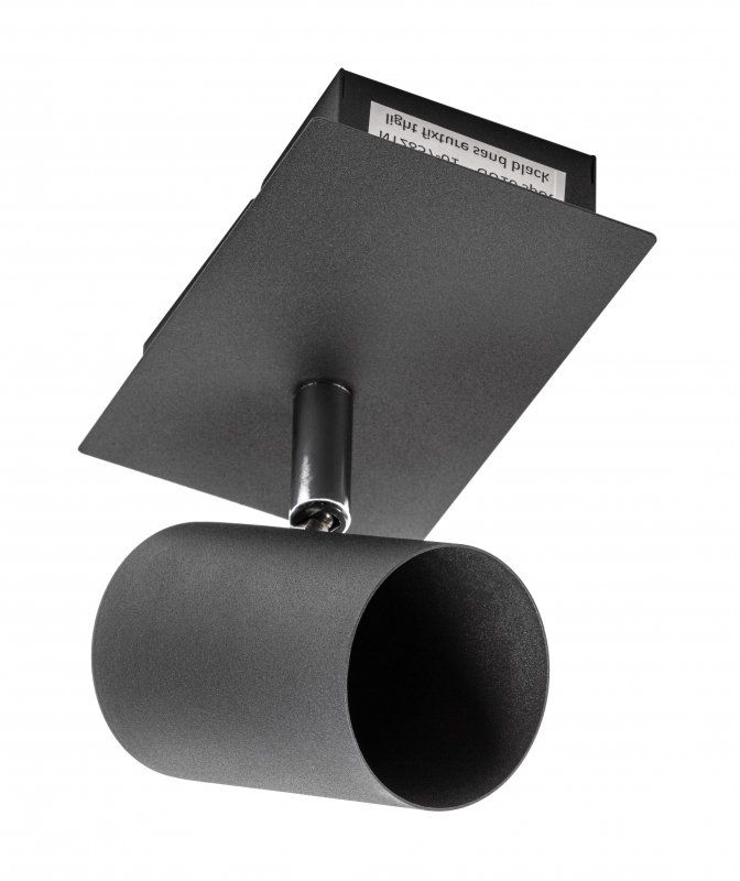 GTV Veneto plafondlamp 1x20 W zwart OS-VEN20WO1-10