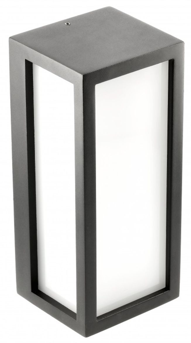 GTV Vasti buitenwandlamp 1x12 W zwart OS-VASE27B-10