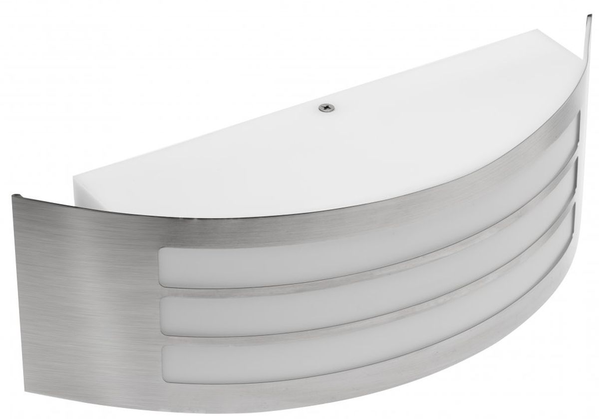 GTV Astrit buitenwandlamp 1x14 W grijs OS-ASTRITE27-80