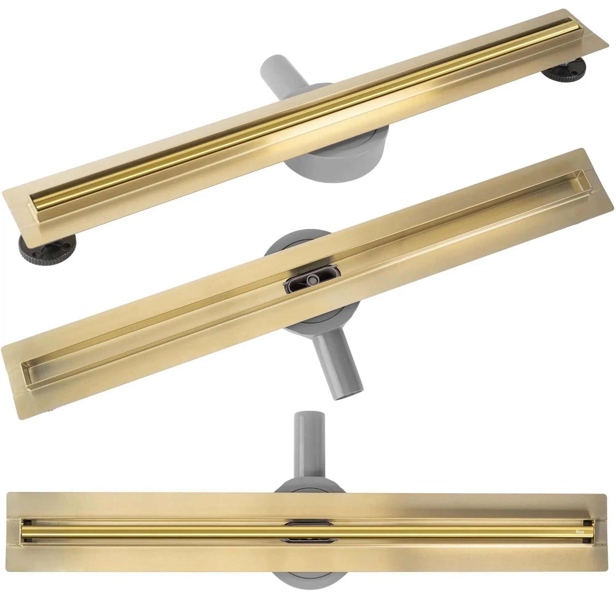 Rea Neox Slim Pro lineaire afvoer 70 cm gouden REA-G2718