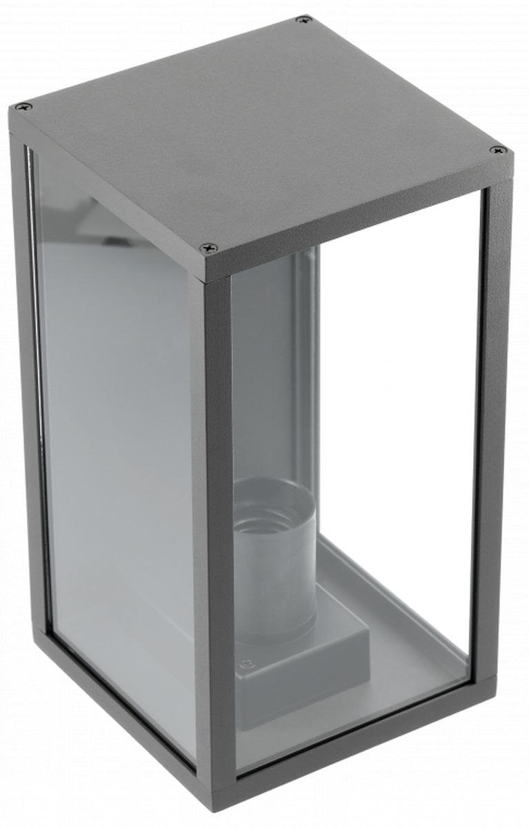 GTV Ventana-Au buitenwandlamp 1x20 W zwart OS-VENTANAUA-00