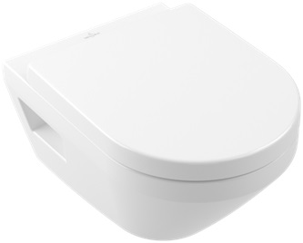 Villeroy & Boch Architectura toiletpot hangend zonder kraag met vortexspoeling wit 5684CL01