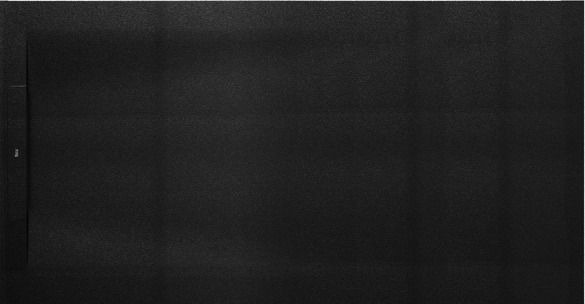Roca Pyros rechthoekige douchebak 200x100 cm zwart AP9017D03E803400