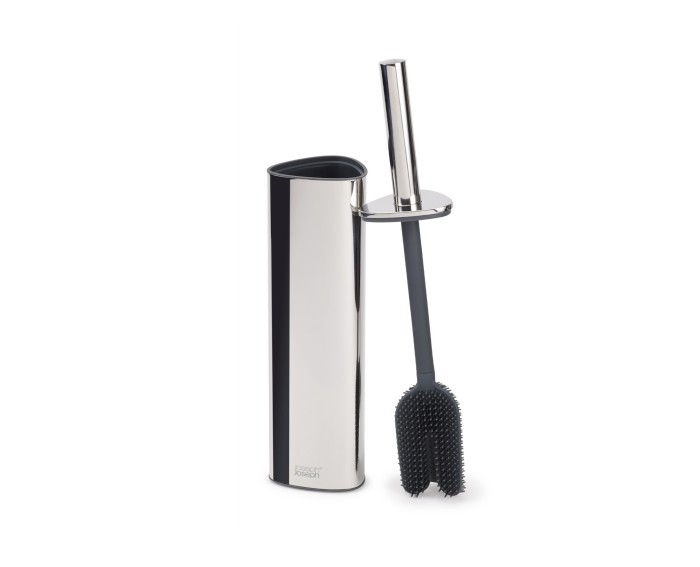 Joseph Joseph Easy Store Luxe toiletborstel geplaatst staal 70583
