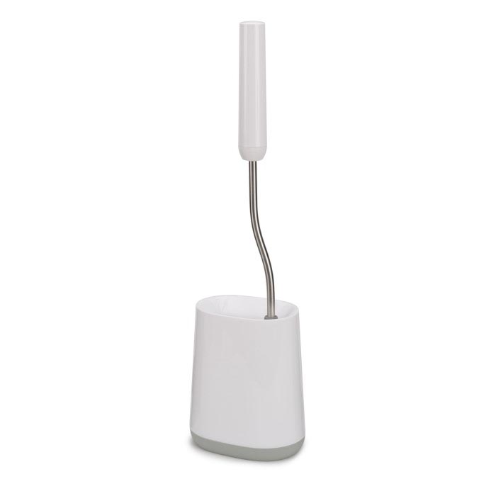 Joseph Joseph Flex toiletborstel geplaatst wit-grijs 70522