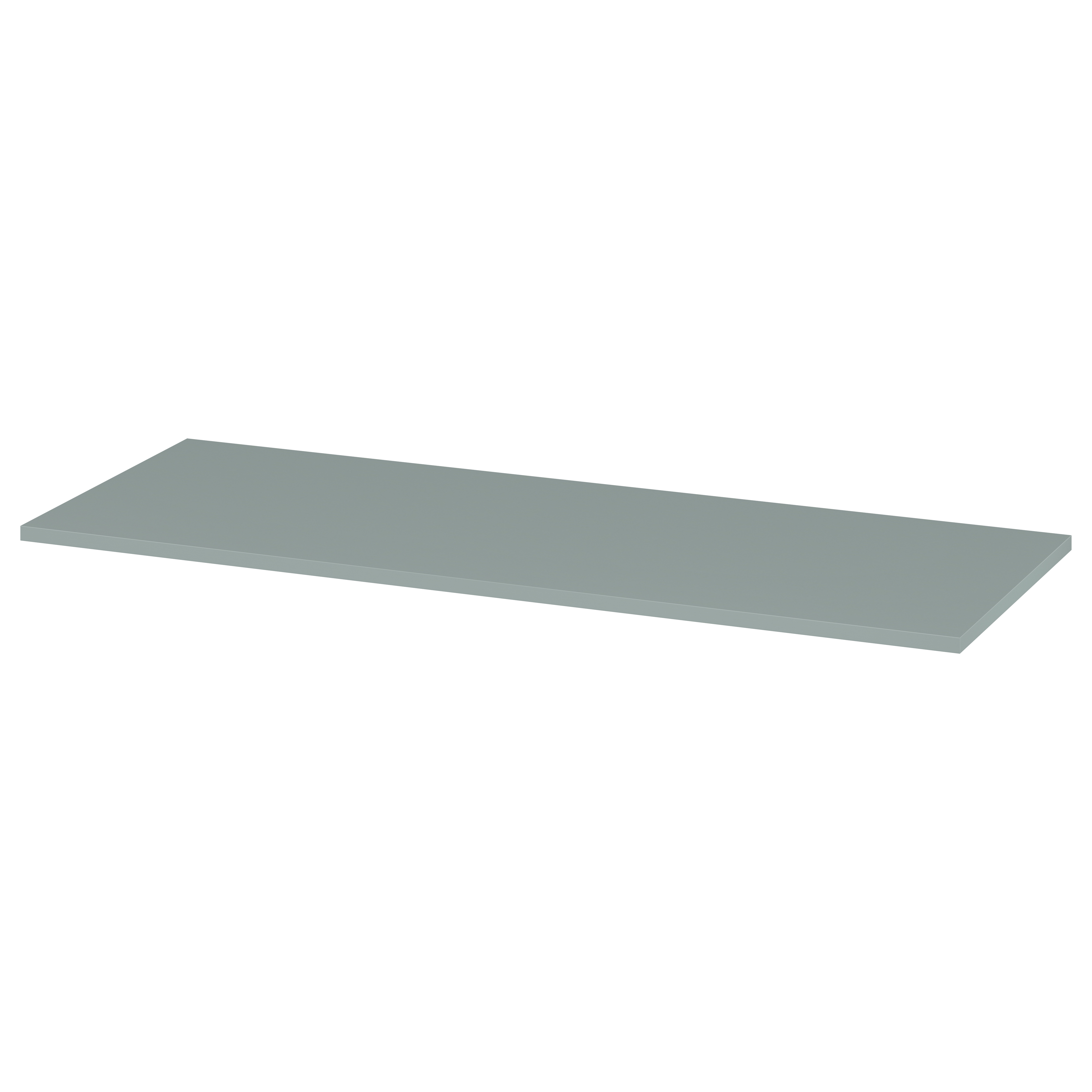 Cersanit Tirso badkamerblad 120x45 cm blauw-groen S1015-021