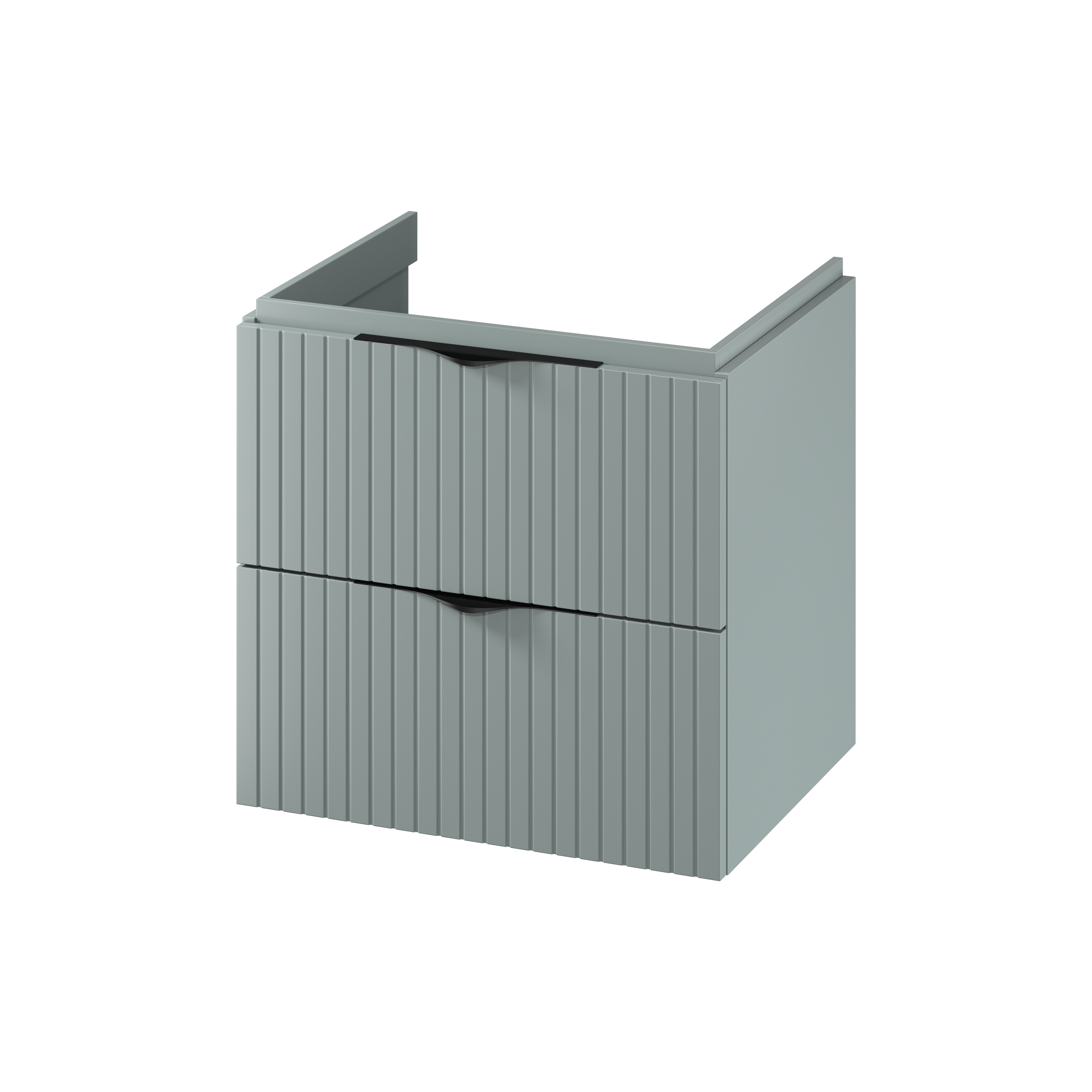 Cersanit Tirso kast 59.4x44.7x57.2 cm hangend onder de wastafel blauw-groen S1015-015