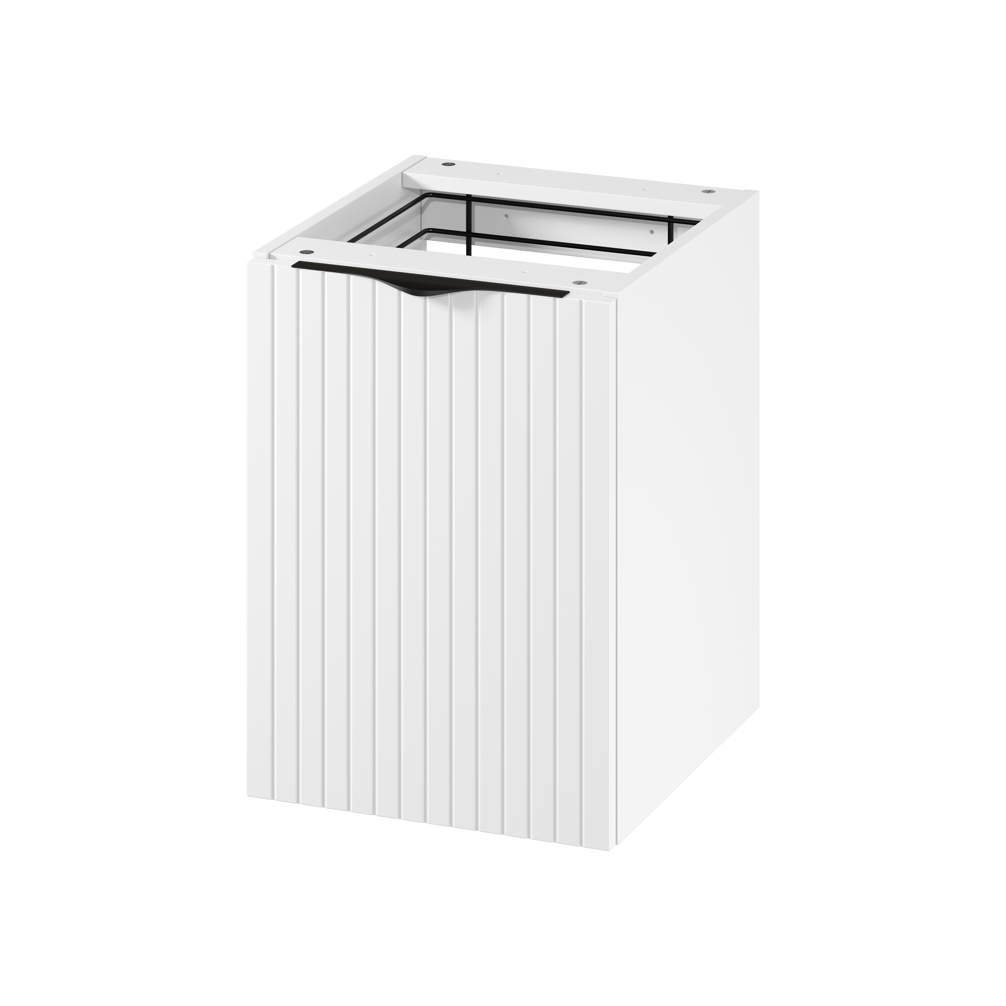 Cersanit Tirso kast 40x44.6x55.1 cm hangend langs de zijkant wit S1017-029