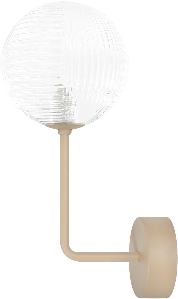 Kaja Casoli wandlamp 1x10 W doorzichtig-beige K-5712