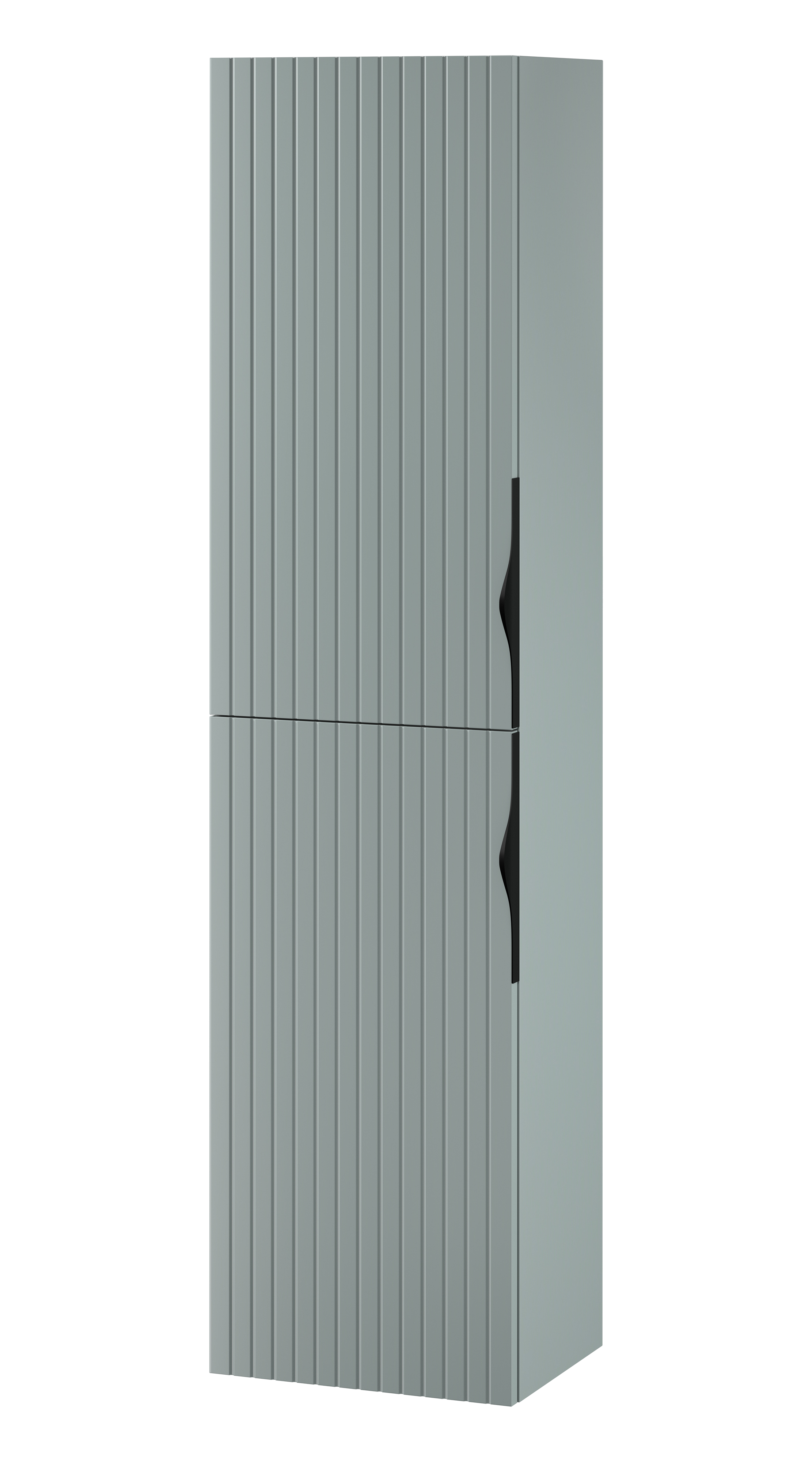 Cersanit Tirso kast 40x30x160 cm hangend langs de zijkant blauw-groen S1015-025