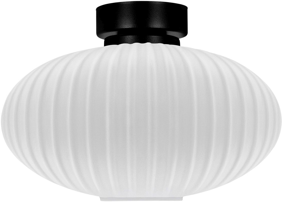 Kaja Peso plafondlamp 1x15 W wit-zwart K-5671