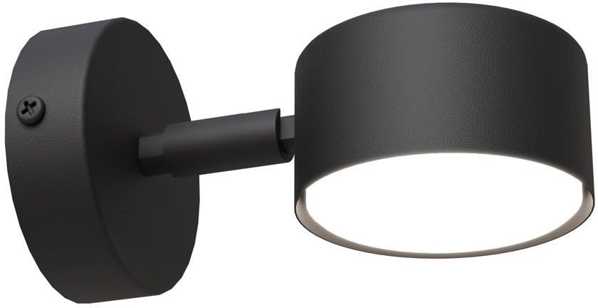 Emibig Sora wandlamp 1x12 W zwart 1440/K1