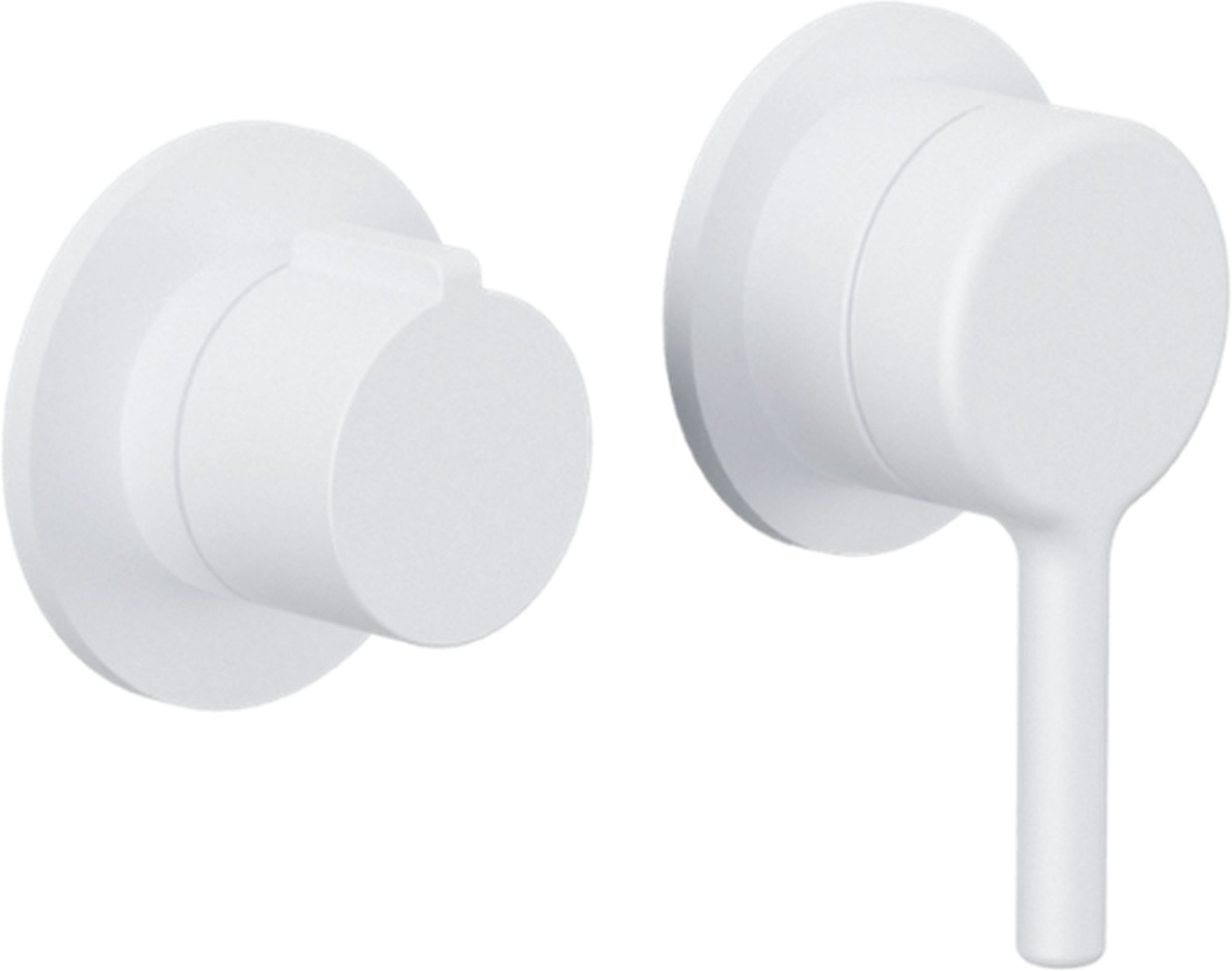 Excellent Pi bad- en douchekraan inbouw wit AREX.1240WH