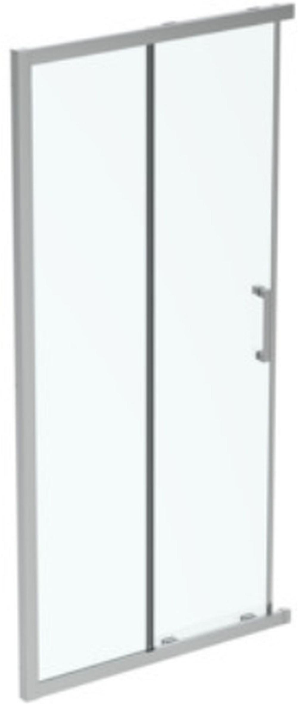 Ideal Standard Connect 2 douchedeur cm schuifbaar zilveren geborsteld/helder glas K9262EO