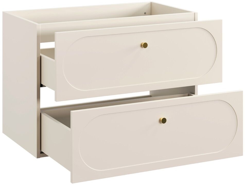 Comad Donna Sand kast 80.2x46x57 cm hangend onder de wastafel beige DONNA SAND 82-80-46-2S