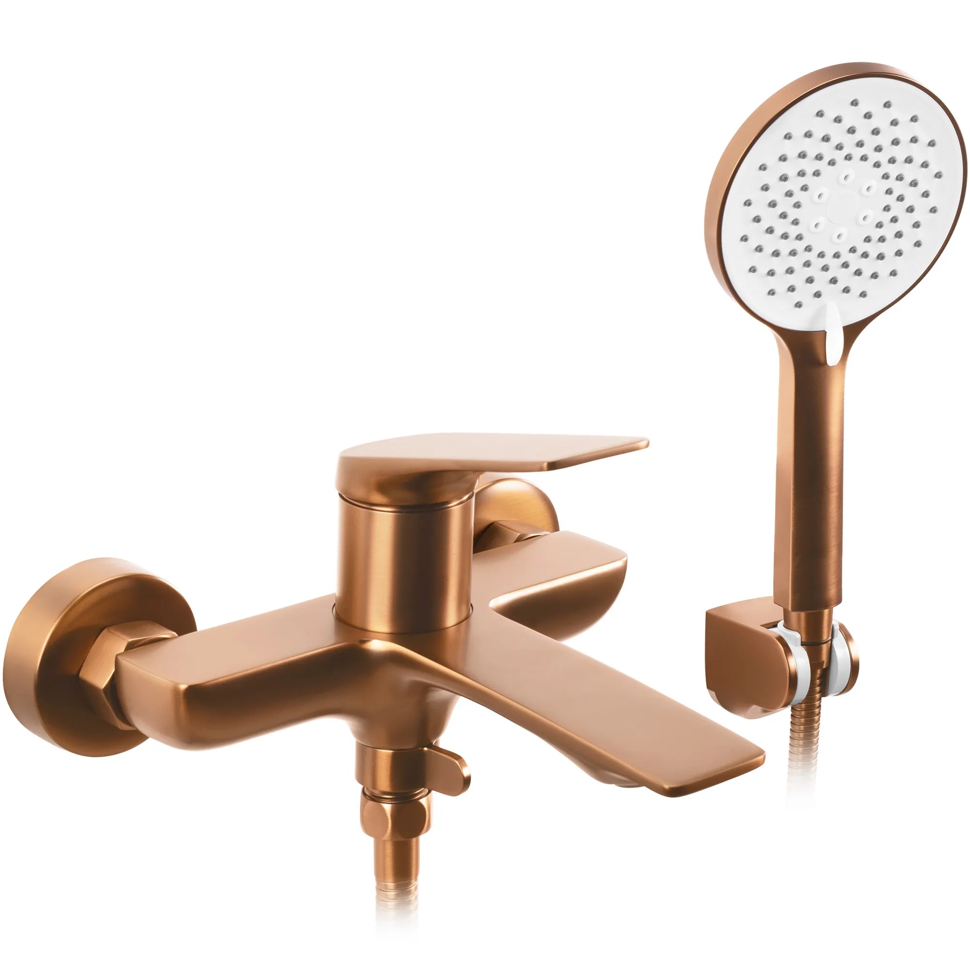Rea Avalon bad- en douchekraan wand koper REA-B0492