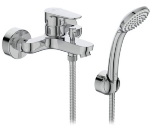 Ideal Standard Cerafine bad- en douchekraan wand chroom BC706AA