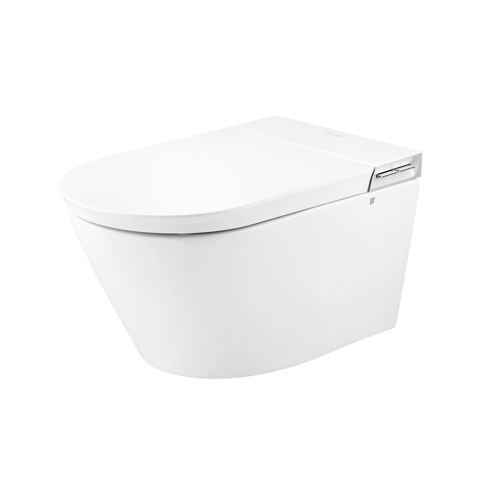 Clean Wave Breeze douche-wc hangend zonder kraag met vortexspoeling wit CWB700