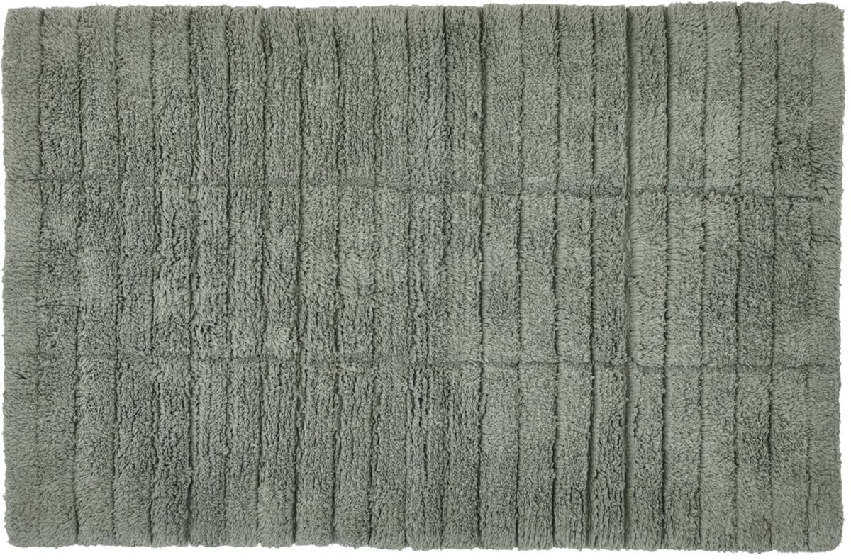 Zone Denmark Tiles badkamermatje 80x50 cm rechthoekig groen 23884