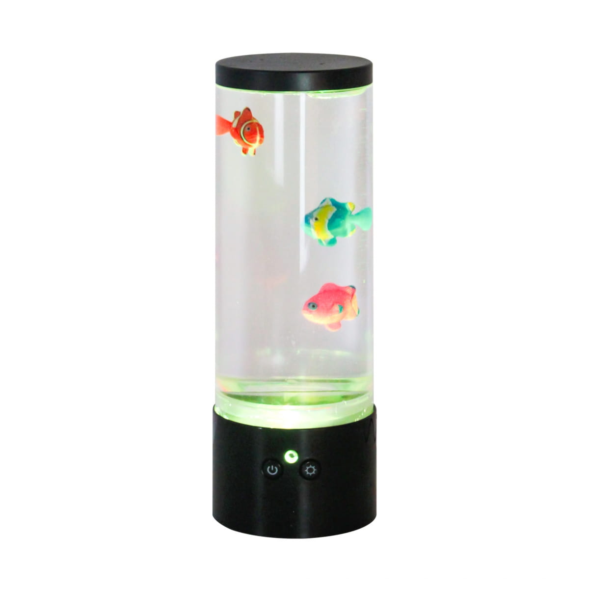 Zuma Line Aqua rgb-nachtlampje 1x2.25 W zwart-doorzichtig 87946